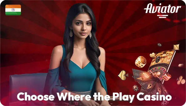 Choose Where the Play Aviator Online Casino Aviator Game Online the Girl Croupier Starts the Aviator Game at the Casino We Can Choose from