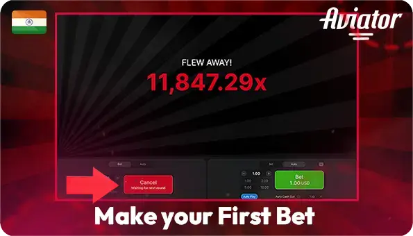 Make Your First Bet for Aviator Aviator Game Online Instructions on Where to Click to Make the First Bet in the Game Aviator
